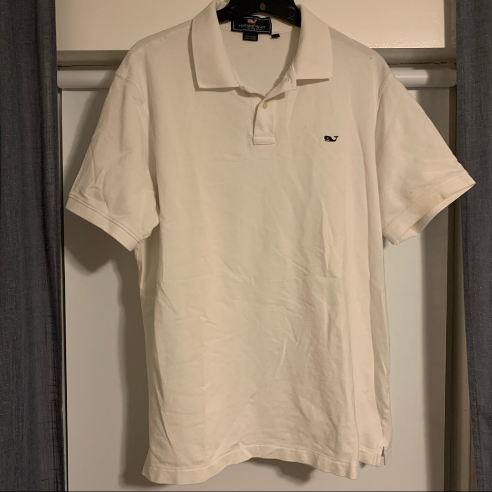White Vineyard Vines Polo